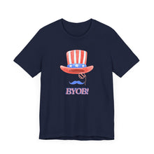 Load image into Gallery viewer, THE RED WHITE AND BYOB TEE