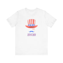 Load image into Gallery viewer, THE RED WHITE AND BYOB TEE