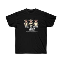 Load image into Gallery viewer, Listen. See. Control {#7} Short Sleeve Tee
